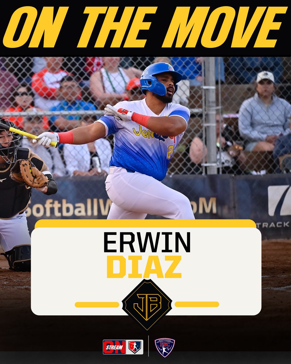 🔥🚨#BreakingNews #ExclusiveNews 🇨🇦🇺🇸 
ISC Fastpitch

ON THE MOVE 🔛 Erwin Diaz From Venezuela 🇻🇪

 ➡️Jb Bombers

#hereforsoftball #softballpremier