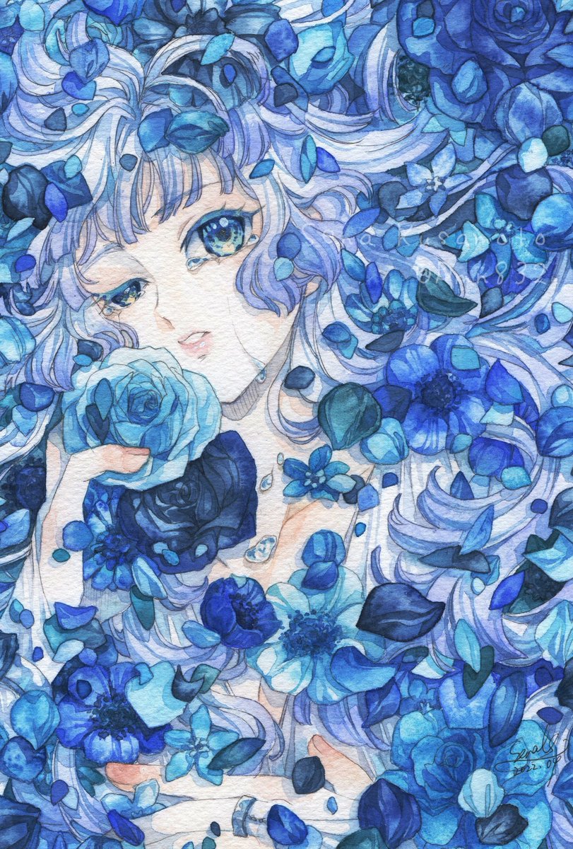 「#引用RTされると広がるらしいので自慢の作品を載せて引用RTを待ってみる 蒼下は」|蒼下 せな＊3/28 通販追加のイラスト