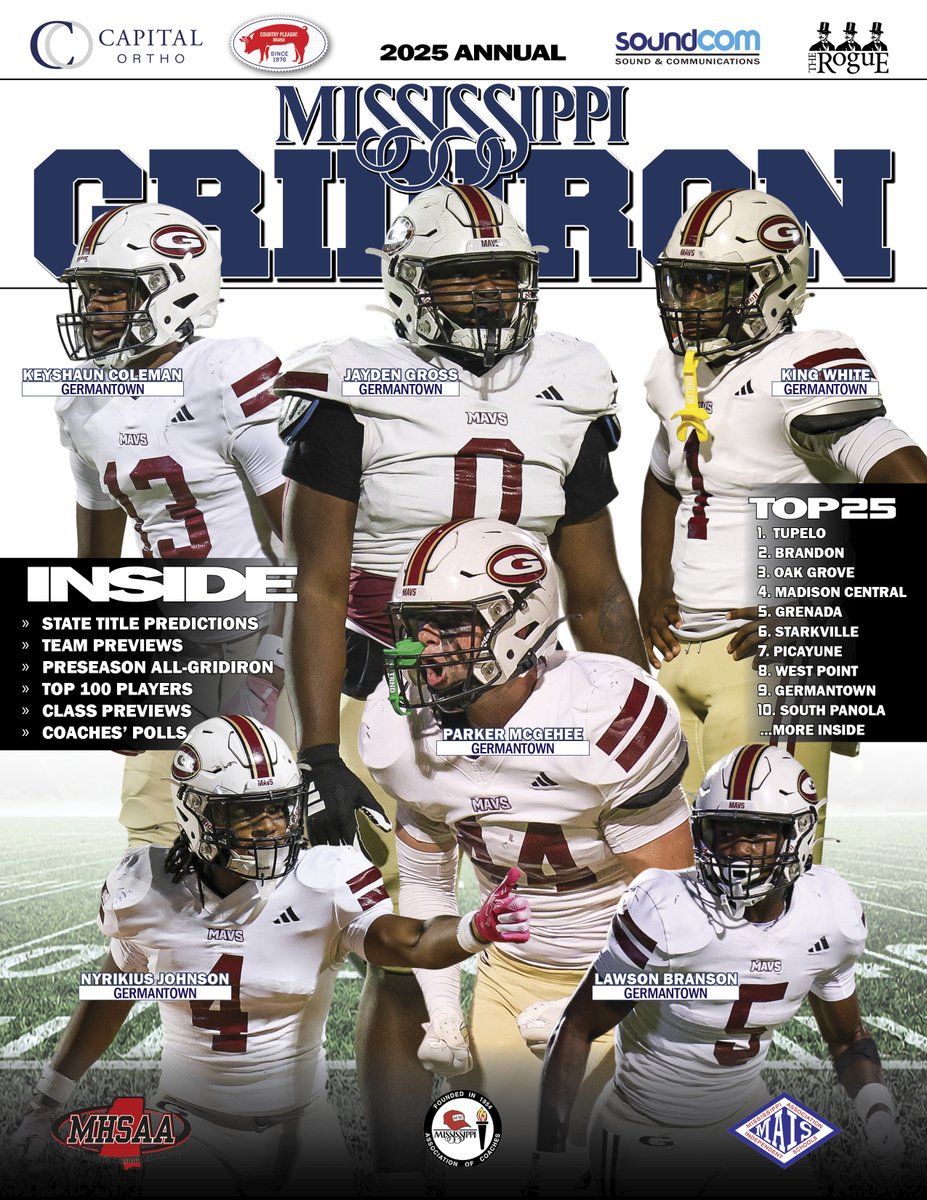 Chris Brooks (@msgridiron) on Twitter photo Preseason no. 9 ranked Germantown <a href="/GoMavsFB/">Germantown Maverick Football</a> . For parents who want print copies, you can find that info at mixam.com/print-on-deman…
<a href="/bshields0244/">Brandon Shields</a>
Our digital preview magazine is still free with updated corrections from this week and can be found here online.fliphtml5.com/wurrw/uipb/#p=1 Preseason no. 9 ranked Germantown <a href="/GoMavsFB/">Germantown Maverick Football</a> . For parents who want print copies, you can find that info at mixam.com/print-on-deman…
<a href="/bshields0244/">Brandon Shields</a>
Our digital preview magazine is still free with updated corrections from this week and can be found here online.fliphtml5.com/wurrw/uipb/#p=1