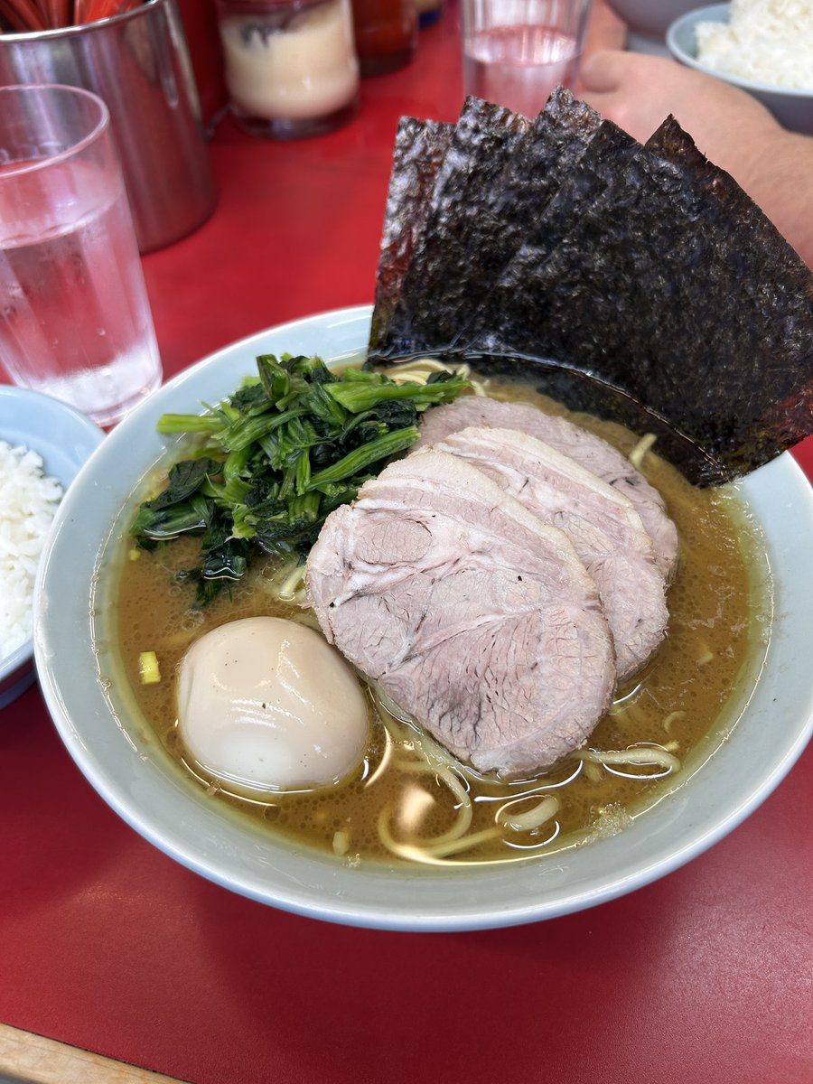 ge8rs1007's tweet photo. 武蔵家食べたよ🍜 https://t.co/6h3fLdKwLn