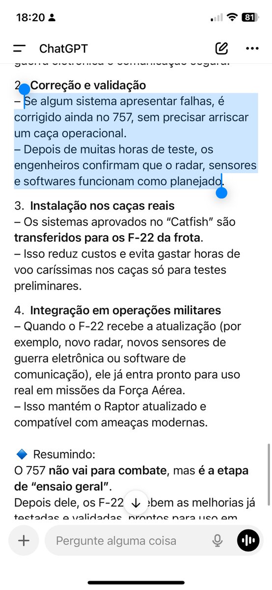 🚨 Vao invadir o Brasil a qualquer momento o avião dos Estados Unidos já passou testado os radiadores brasileiros para encontrar falhas logo em seguida vem bombardeiros e caças #BreakingNews #G1 #Noticias #Brasil