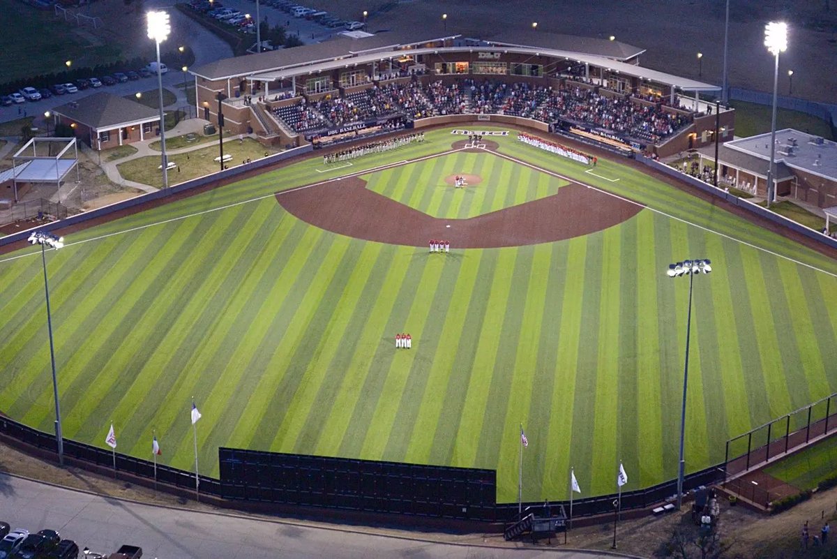 Conner Smith (@connersmith04) on Twitter photo Dallas Baptist has officially signed its paperwork to join the #Pac12 for baseball, per <a href="/PeteThamel/">Pete Thamel</a>.
Groundbreaking news for one of the best programs in the NCAA.
Since joining CUSA in 2023, the Patriots have gone 133-49 with two conference tournament titles. Dallas Baptist has officially signed its paperwork to join the #Pac12 for baseball, per <a href="/PeteThamel/">Pete Thamel</a>.
Groundbreaking news for one of the best programs in the NCAA.
Since joining CUSA in 2023, the Patriots have gone 133-49 with two conference tournament titles.