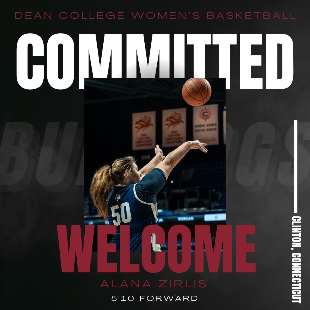 Dean_WBB's tweet photo. With 8 days away from our newbies coming to campus we figured we should stop with the suspense and introduce the new group of bulldogs! Please give a big welcome to our 5’10 Freshman Forward from Clinton,Connecticut: 

‼️ALANA ZIRLIS‼️

#DeanDifference #deanwbb #GoBulldogs https://t.co/blEPEx4m9h