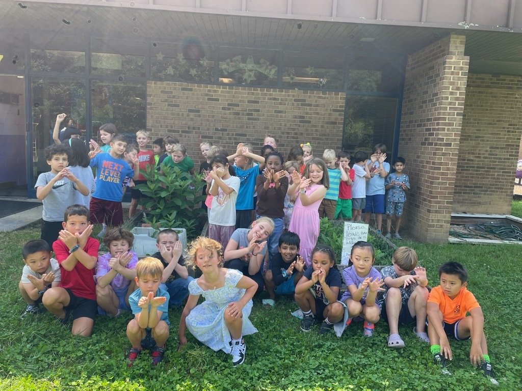 Second grade has a butterfly garden!  They are finding many eggs and caterpillars.  🐛🦋