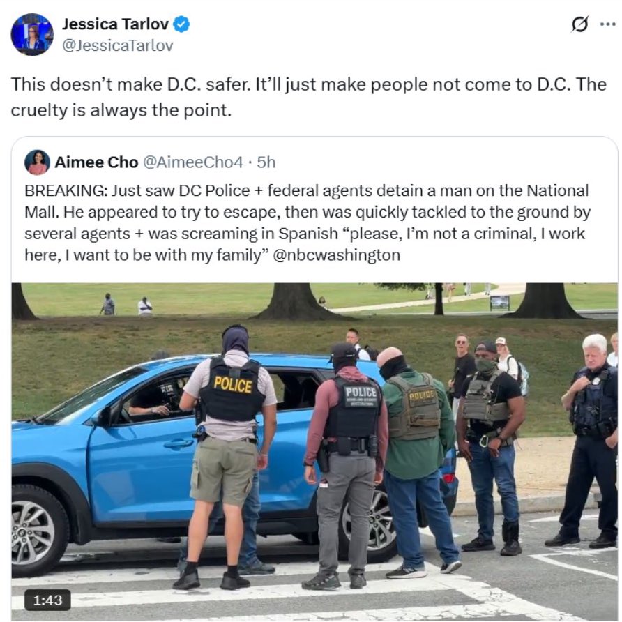Jessica Tarlov just deleted this tweet defending an illegal who’s wanted for child s*x crimes