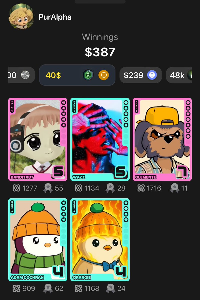 MCG (@puralpha) on Twitter photo I’m actually doing okay in <a href="/fantasy_top_/">fantasy.top</a> this week. Thought I would be screwed not having any heart exposure.
I have one deck getting <a href="/zed_champions/">ZED CHAMPIONS</a> rewards. I’m actually doing okay in <a href="/fantasy_top_/">fantasy.top</a> this week. Thought I would be screwed not having any heart exposure.
I have one deck getting <a href="/zed_champions/">ZED CHAMPIONS</a> rewards.