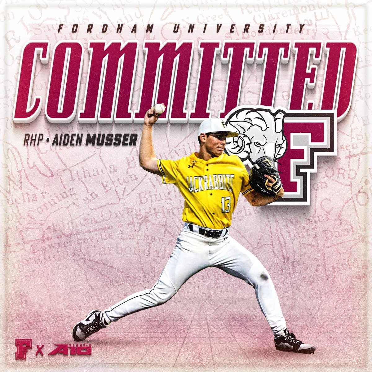 I’m extremely blessed and excited to announce my commitment to continue my academic and athletic career at Fordham University to play baseball.

I want to thank God, my family, my friends, my coaches, and all my teammates who have supported me along this journey. Go Rams!