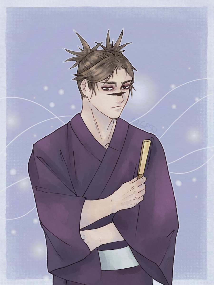 🌌

Hi everyone!!🫠 been so terribly artblocked the past two weeks and this is the only thing I managed to finish out of thousand other wips...
Choso in the newest Fuwa outfit

#choso