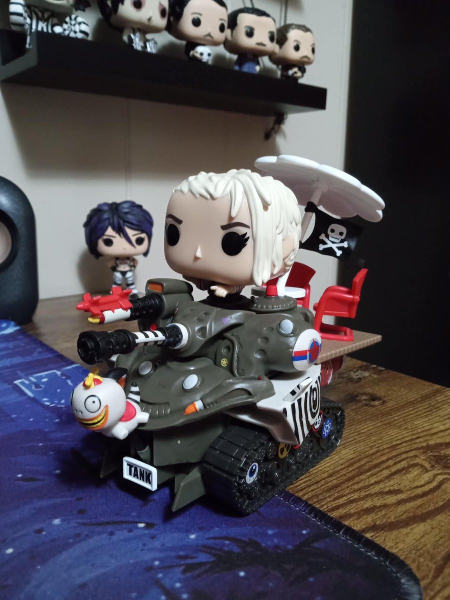 Tank Girl. My new favorite pop. Yeah, I'm still collecting pops, so what? Wanna fight about it?