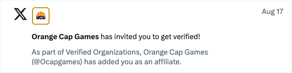 santi_'s tweet photo. Feeling incredibly grateful and proud to share this. Its also been due for a few days now.

I’ve been a Mod in the Moonbirds Discord since Sep 2024, and this 17th of Aug marked a special personal milestone for me: my first affiliate badge on 𝕏, thanks to @Ocapgames.

Massive thanks to @spencer and @goody2shoes for the trust placed in me. I’m beyond thrilled to be officially part of the super talented OCG team. I’ll do my absolute best to serve with dedication, creativity, and heart in every responsibility that comes my way.

I am mega birbish on the furture of the birbs!!
