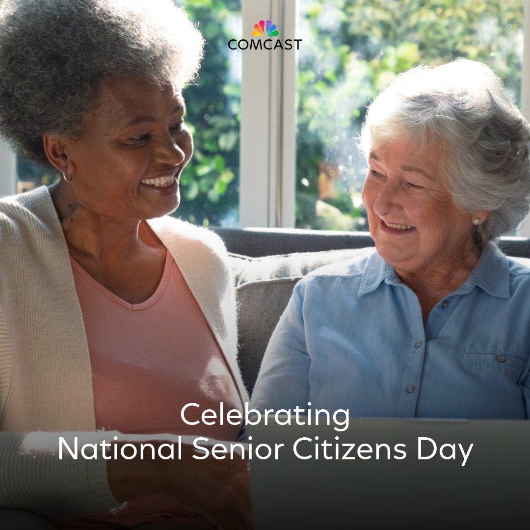 We can help make it easier to celebrate the older adults in your life. Whether a video call or streaming the classics, staying connected matters. Read how connection isn't just WiFi but creating memories in person or virtually. #NationalSeniorCitizensDay
➡️comca.st/4oKNAeR