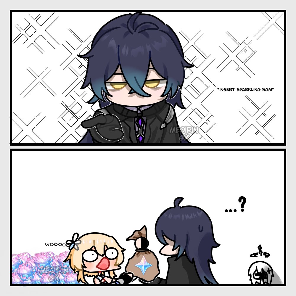 woooooooooo take my funds

#原神  #GenshinImpact  #Flins  #Lumine  #Paimon