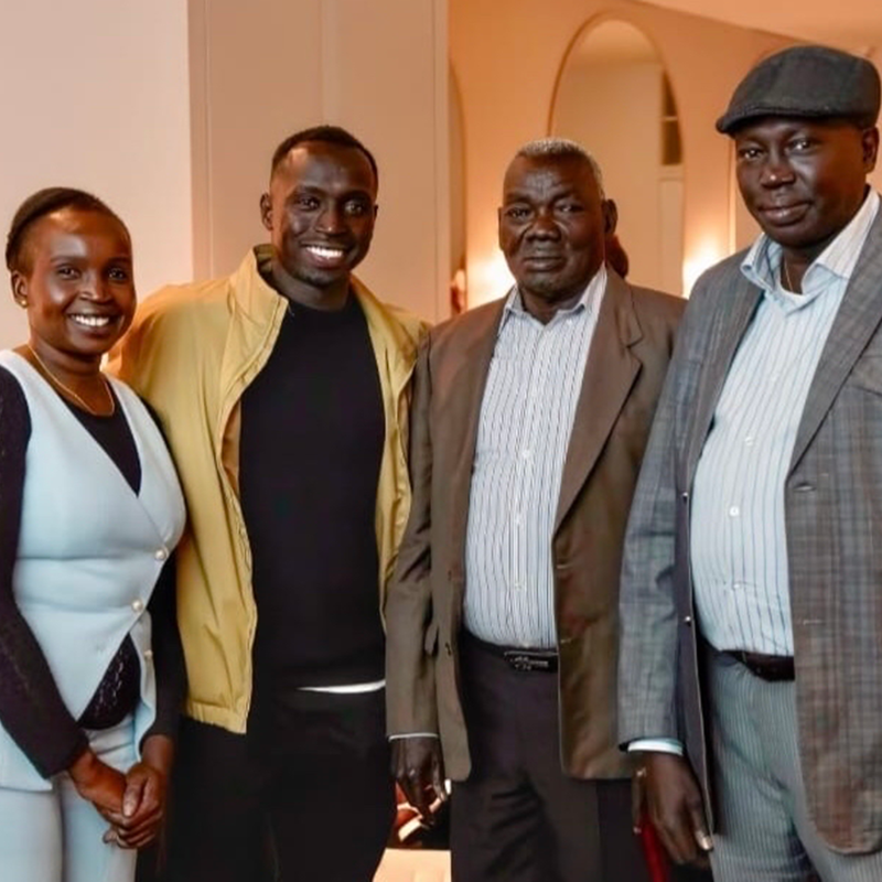 Socceroos's tweet photo. #Socceroos defender @thomasdeng24, together with his siblings Peter Deng and Sarah Deng, have established the Mät Foundation - a powerful new initiative focused on empowering South Sudanese youth and families across Australia. 👏

📰 Read more ⤵️