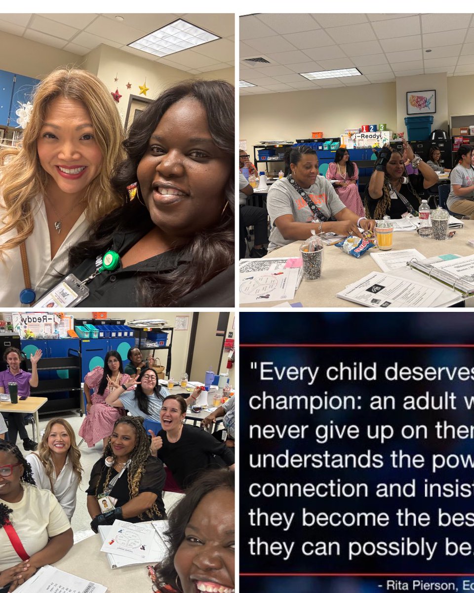 CherhonB's tweet photo. It was a pleasure supporting the work being done to create a connection-driven classroom with the mentors and mentees at Chancellor Elementary. #dedicatededucators #LettingtheirLightShine https://t.co/q6SkPZfOhV