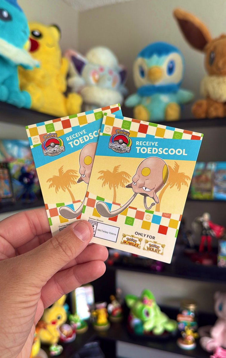 Taelz⚡️ (@9taelz_) on Twitter photo 😎GIVING AWAY TWO POKÉMON WORLDS 2025 TOEDSCOOL MYSTERY GIFTS😎
How to enter:
FOLLOW <a href="/pikaccino/">Pikaccino ⚡️</a>
LIKE
REPOST
Winners will be picked on August 25th!
Good luck everyone! 😎GIVING AWAY TWO POKÉMON WORLDS 2025 TOEDSCOOL MYSTERY GIFTS😎
How to enter:
FOLLOW <a href="/pikaccino/">Pikaccino ⚡️</a>
LIKE
REPOST
Winners will be picked on August 25th!
Good luck everyone!