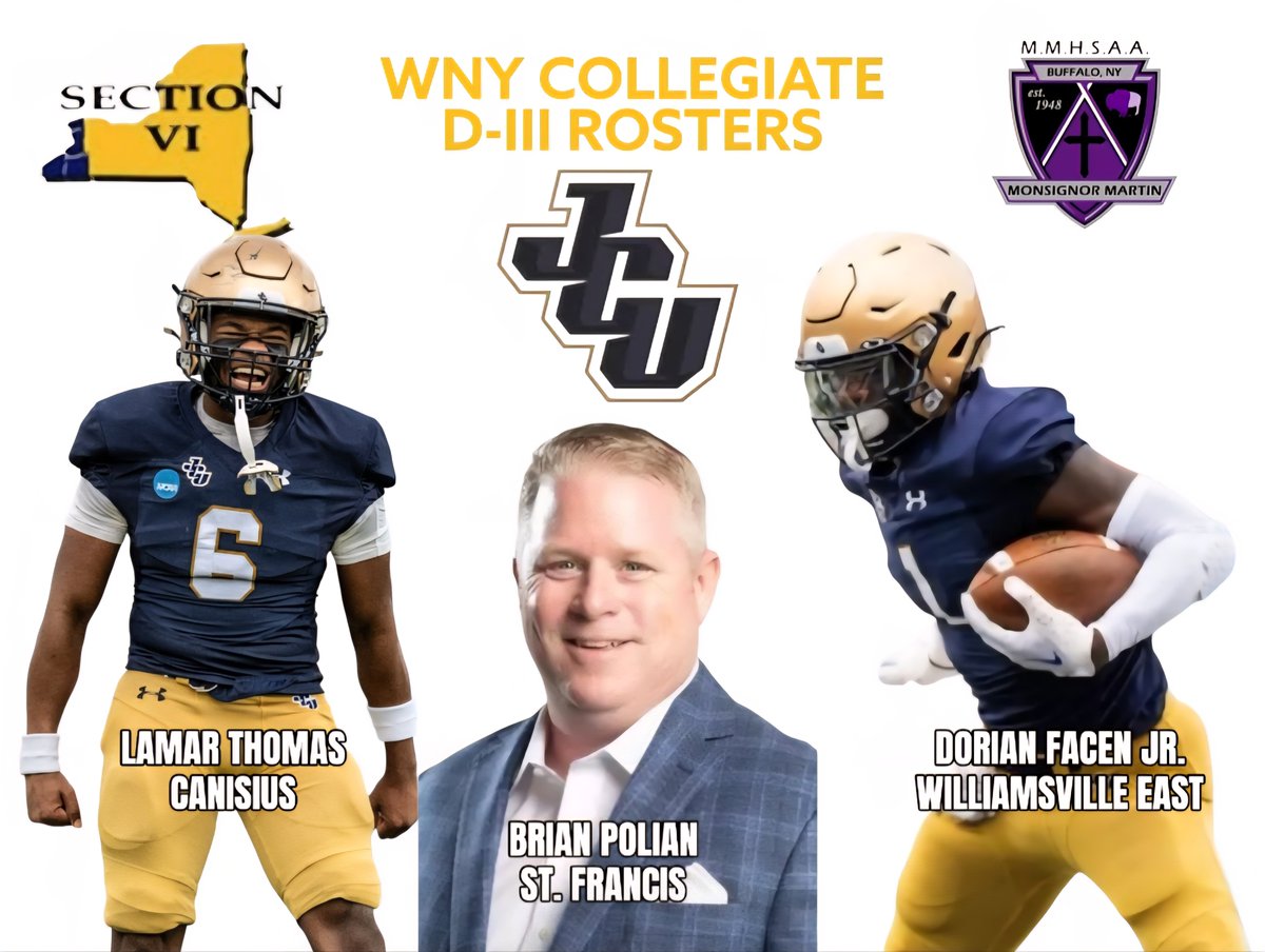 VSE Athletics (@vseathletics) on Twitter photo The updated WNY Collegiate John Carroll University roster is now available at vipsanius.com/wny-collegiate 🏈 The 2024 Blue Streaks went 9-3, their athletic dept. is led by <a href="/BrianPolian/">Brian Polian</a> and the on-field product will receive strong contributions from <a href="/LamarThomas04/">Lamar Thomas</a> & <a href="/dorianfacenjr1/">Dorian Facen jr</a> The updated WNY Collegiate John Carroll University roster is now available at vipsanius.com/wny-collegiate 🏈 The 2024 Blue Streaks went 9-3, their athletic dept. is led by <a href="/BrianPolian/">Brian Polian</a> and the on-field product will receive strong contributions from <a href="/LamarThomas04/">Lamar Thomas</a> & <a href="/dorianfacenjr1/">Dorian Facen jr</a>