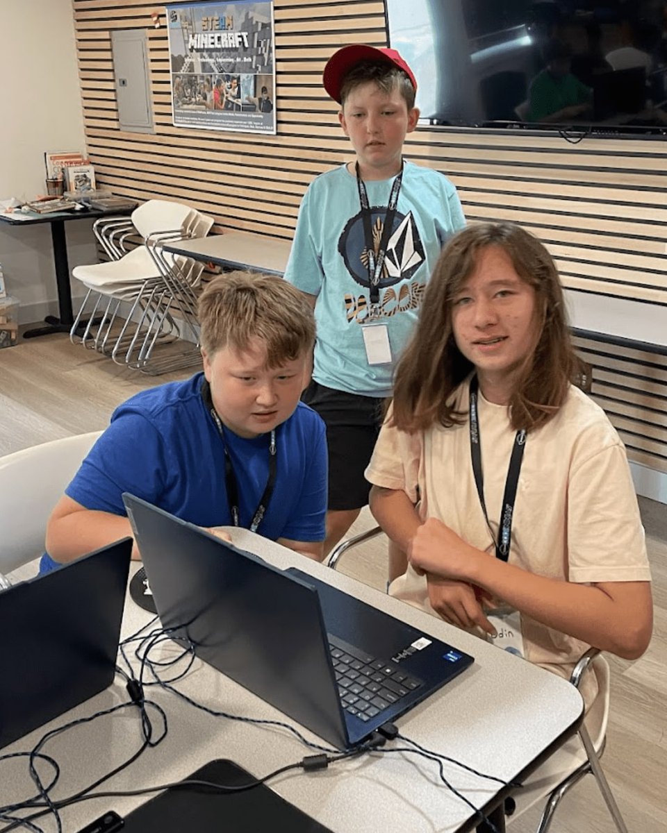 CodeNinjasOR's tweet image. Another fantastic week of camp is in the books! Thank you to all of these awesome Minecraft Modders for making this week full of laughter, creativity, and cooperation. We look forward to having you back in our dojo soon!

#SummerCamp #Modding #Minecraft #STEMcamps
