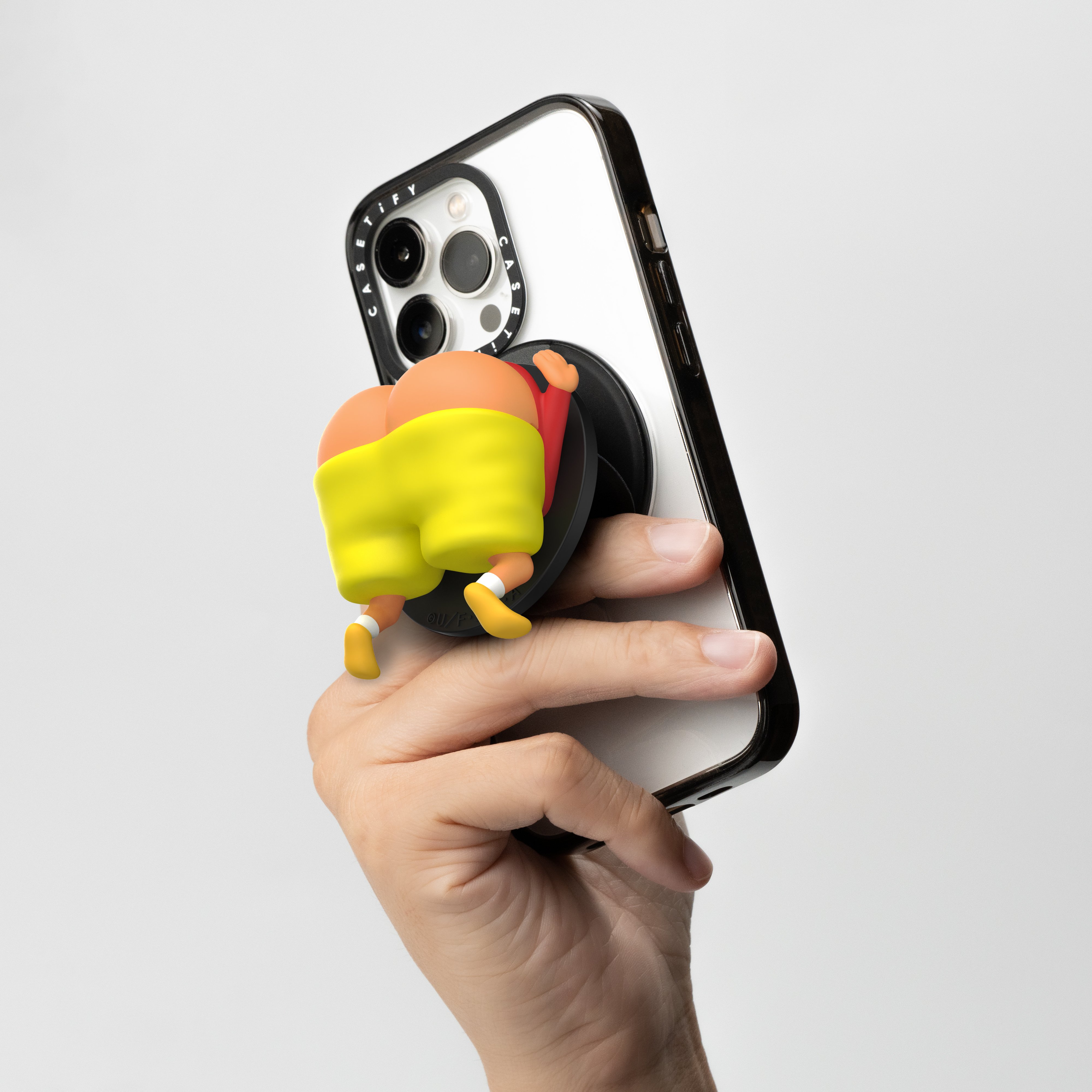 クレヨンしんちゃん CASETiFY スマホグリップ カスタマイズできるスマホケースの「CASETiFY」から、クレヨン