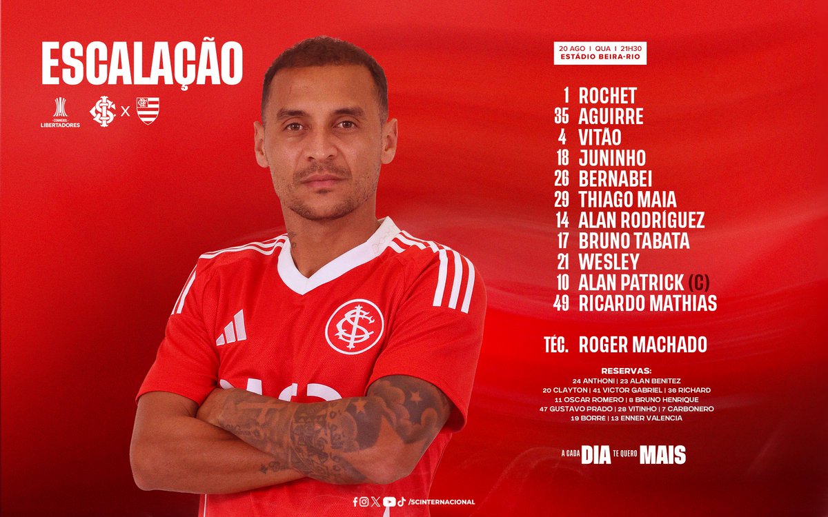 SCInternacional's tweet image. VAMO, INTER! 📝