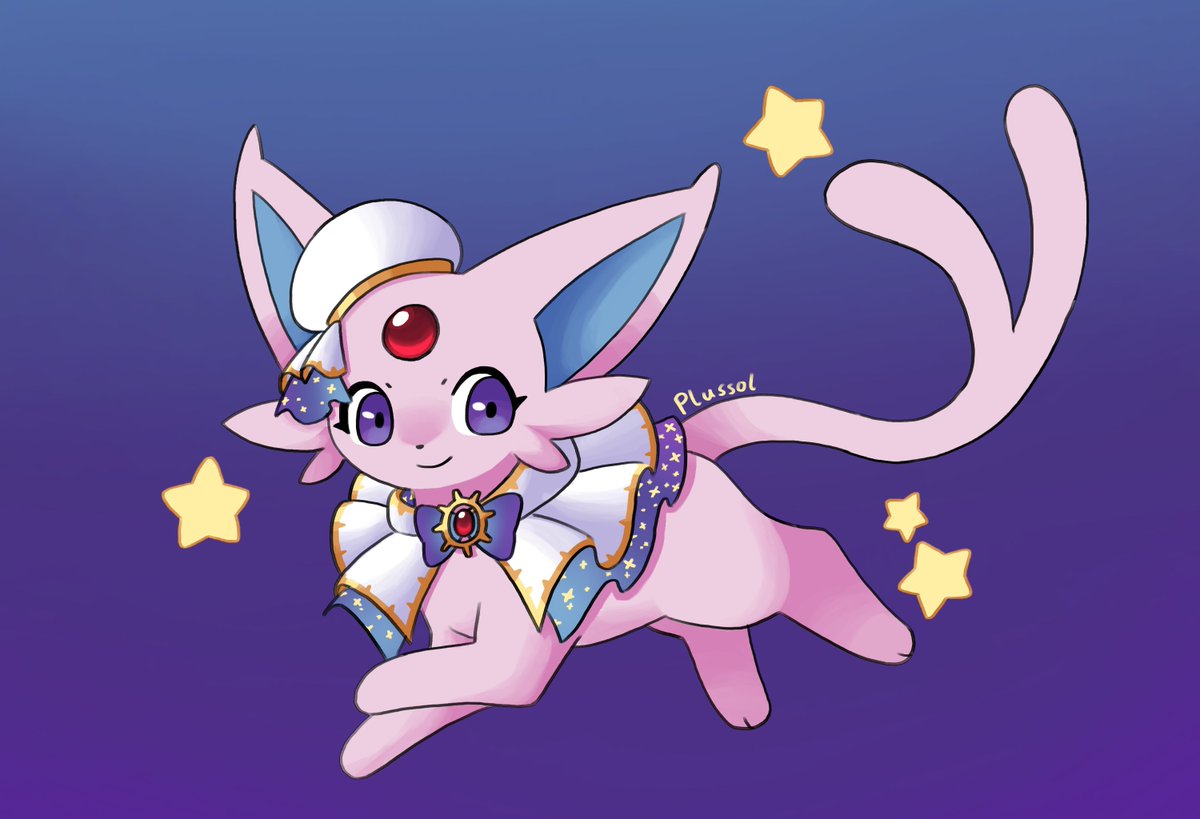 Happy Espeon day!~⭐️✨ (8.21)
#エーフィの日