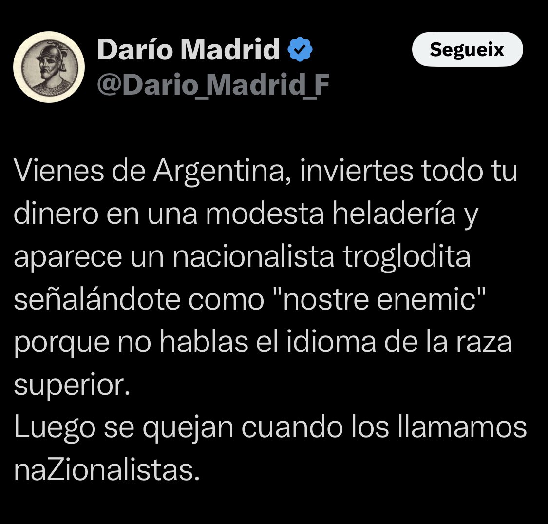 A Catalunya, en català.