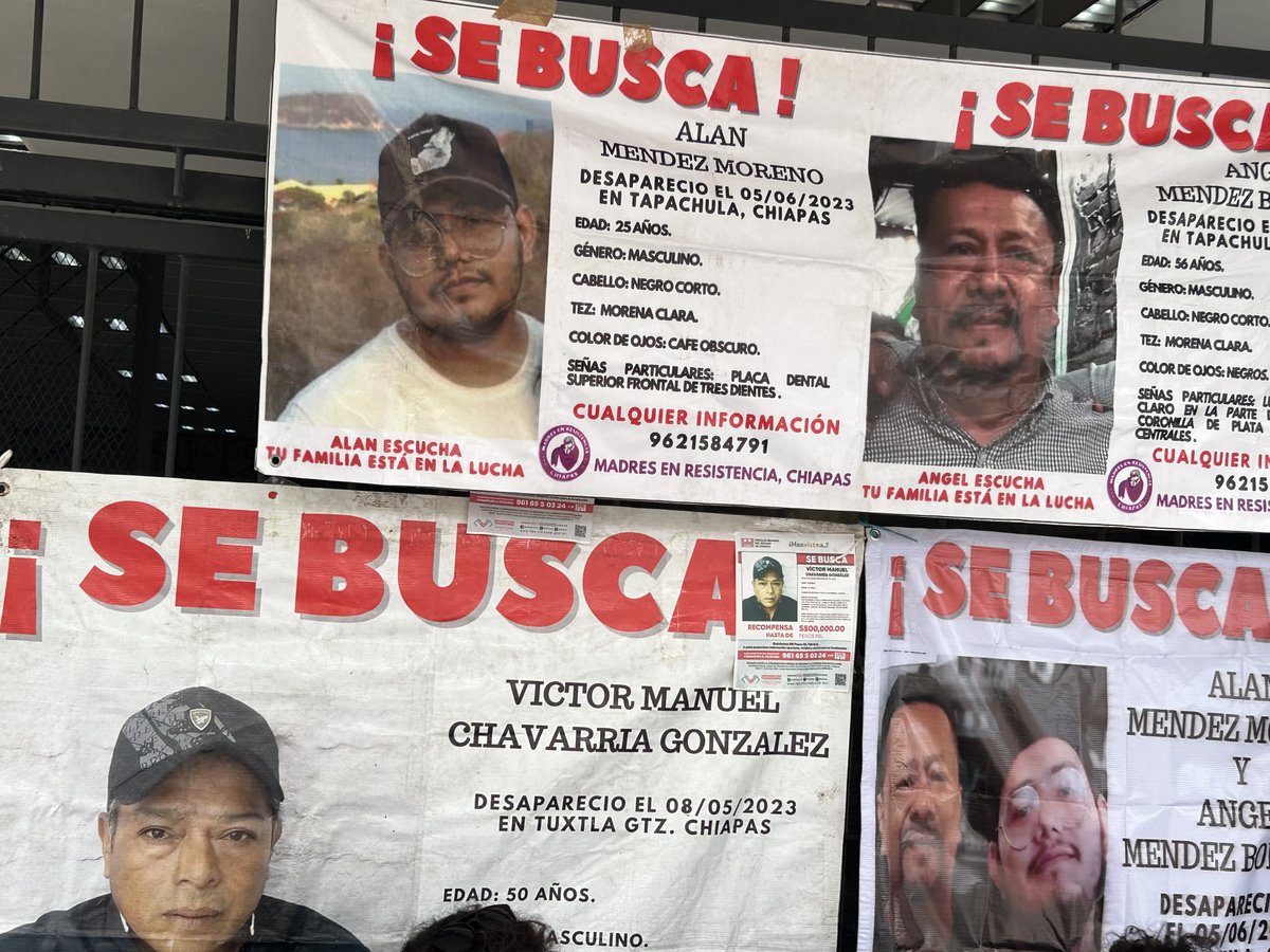 ⚠️ Chiapas: Convocan a marchas por las personas desaparecidas el próximo 30 de agosto en Tuxtla Gutiérrez.
👉 avispa.org/?p=120520 🐝

#madresbuscadoras #resistencia #Chiapas #desaparecidos #Tuxtlagutierrez #protestas #justicia #HastaEncontrarles #SinLasFamiliasNo #ListaApresa