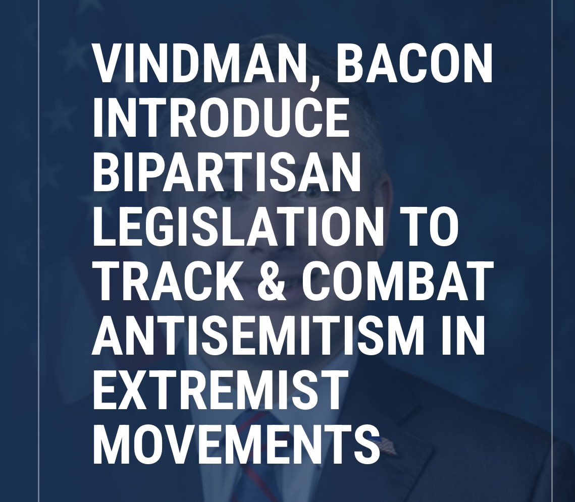 ADL (@adl) on Twitter photo Violent antisemitism isn’t isolated hate; it’s part of a global extremist threat.
We’re grateful to <a href="/RepVindman/">Congressman Eugene Vindman</a> and <a href="/RepDonBacon/">Rep. Don Bacon 🇺🇸✈️🏍️⭐️🎖️</a> for leading this bipartisan effort to protect Jewish communities and hold extremists accountable. This bill gives us the facts we need to act. Violent antisemitism isn’t isolated hate; it’s part of a global extremist threat.
We’re grateful to <a href="/RepVindman/">Congressman Eugene Vindman</a> and <a href="/RepDonBacon/">Rep. Don Bacon 🇺🇸✈️🏍️⭐️🎖️</a> for leading this bipartisan effort to protect Jewish communities and hold extremists accountable. This bill gives us the facts we need to act.
