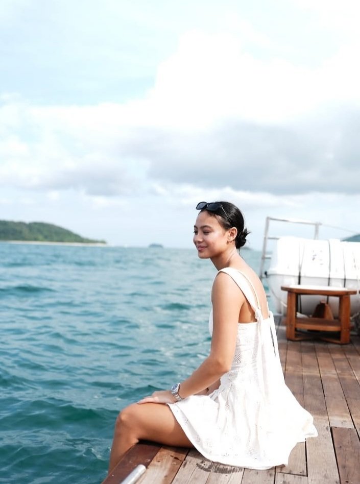 #HannahPangilinan: 🤍🌊🌅