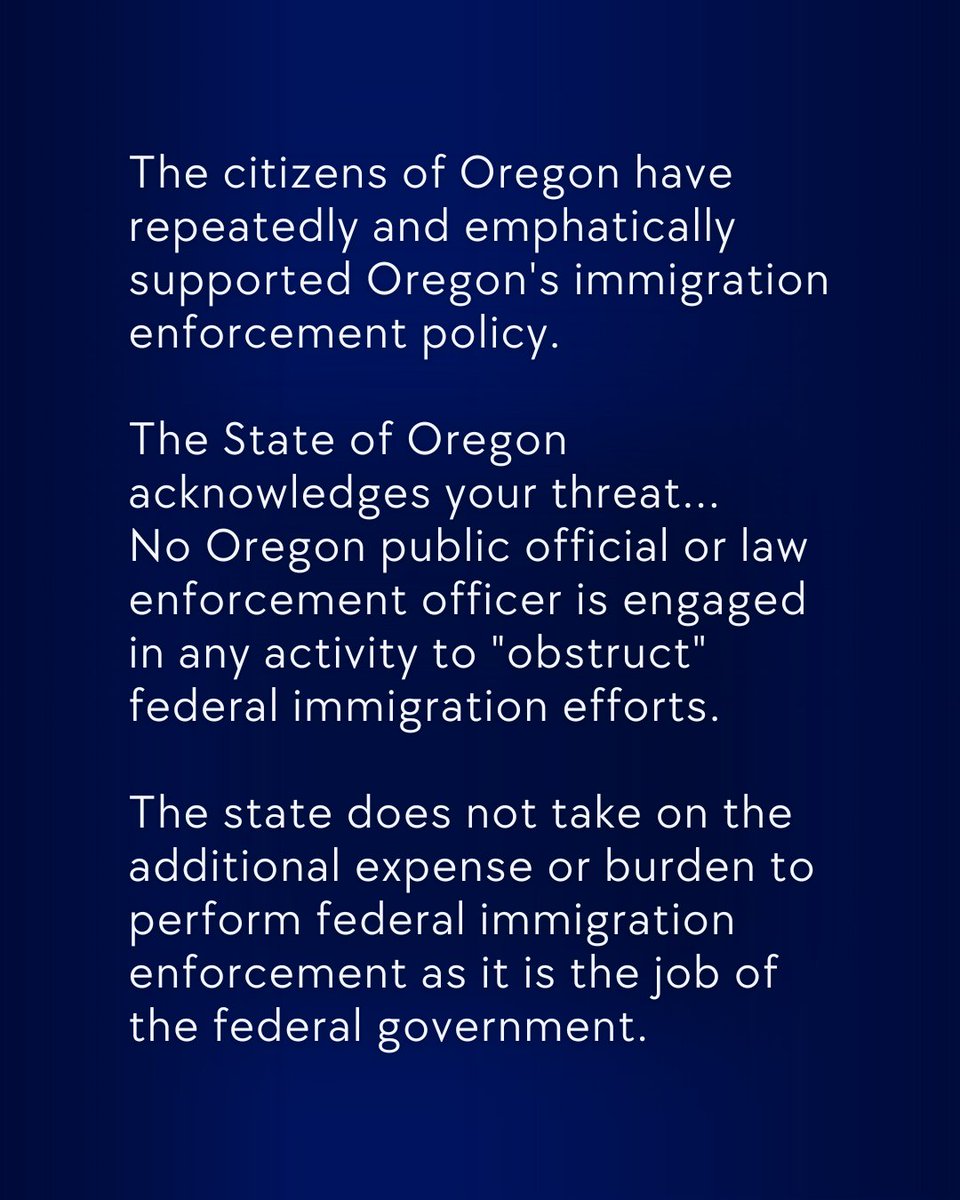 Governor Tina Kotek tweet media