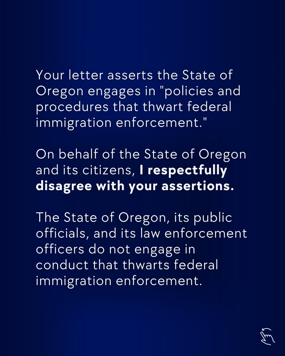 Governor Tina Kotek tweet media