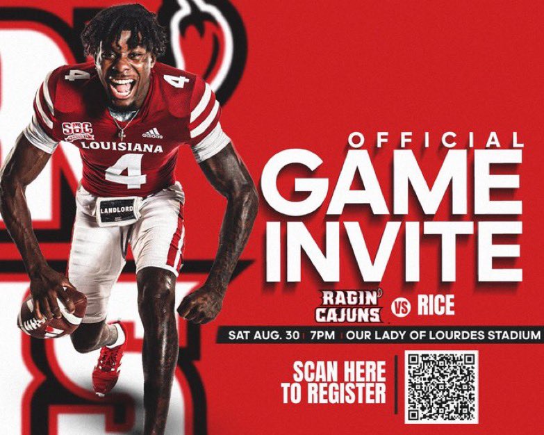 Tanner Seaton ‘28 (@tannerseaton71) on Twitter photo Blessed to receive a official game invite from The University Of Louisiana
Lafayette
<a href="/CoachT_Rob/">Terrance Robinson</a>
<a href="/MCJags_Football/">Madison Central Football</a>
<a href="/raejeannhawkins/">Rae ♡</a>
<a href="/PjBurkhalter/">Pj Burkhalter</a>
<a href="/CoachSFarmer/">Coach Steve Farmer</a> Blessed to receive a official game invite from The University Of Louisiana
Lafayette
<a href="/CoachT_Rob/">Terrance Robinson</a>
<a href="/MCJags_Football/">Madison Central Football</a>
<a href="/raejeannhawkins/">Rae ♡</a>
<a href="/PjBurkhalter/">Pj Burkhalter</a>
<a href="/CoachSFarmer/">Coach Steve Farmer</a>