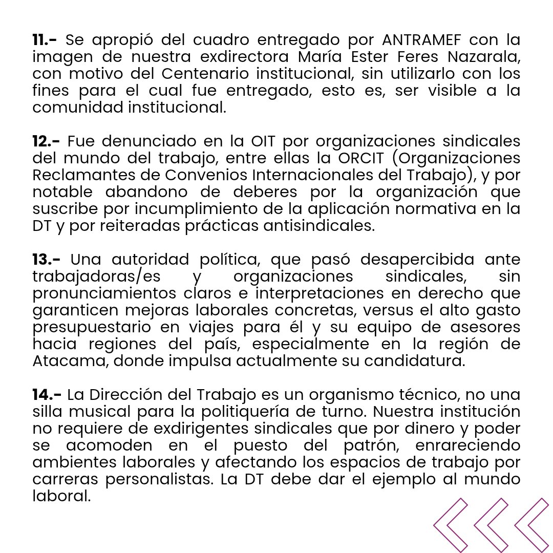 ANTRAMEF Dirección del Trabajo tweet media