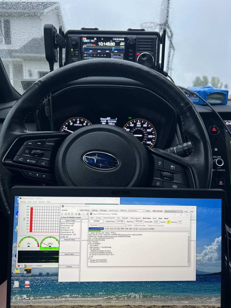 Kennerknecht's tweet photo. Practice, practice, practice. #WinlinkWednesday #WARCbandWednesday #LeaveNoBandBehind https://t.co/HSxBSKwT4q