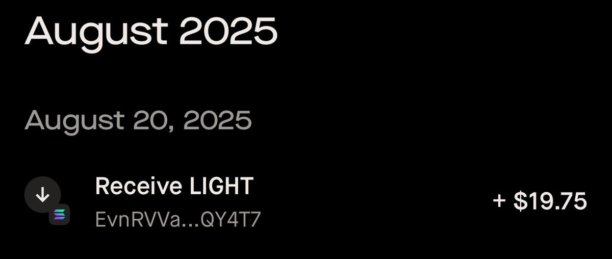 Another $light successful airdrop from the $DARK team.

Bullish af ⬛️⬛️⬛️⬛️⬛️