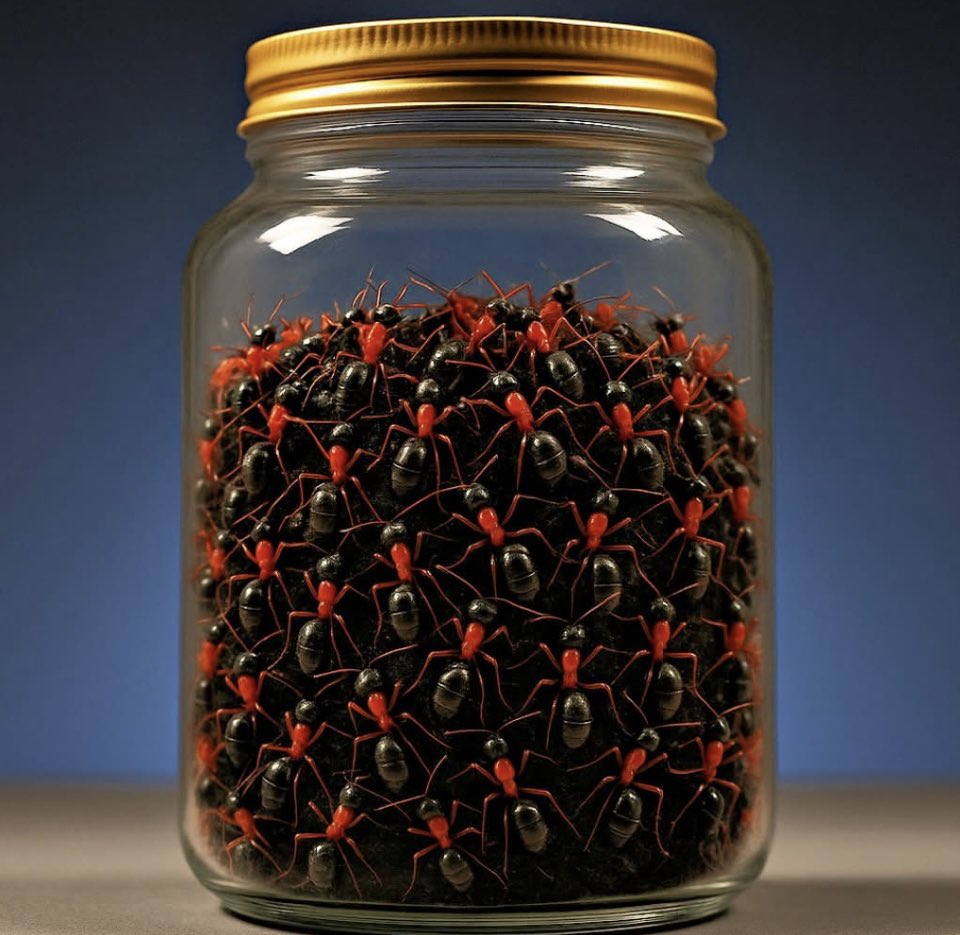 🔥 THE TRUE ENEMY 🔥

If you put 100 black ants and 100 red ants in a jar, nothing will happen. 

But if you shake the jar hard, the ants start eliminating each other. 

The red ants consider the black ants their enemies, and the black ants consider the red ants their enemies.