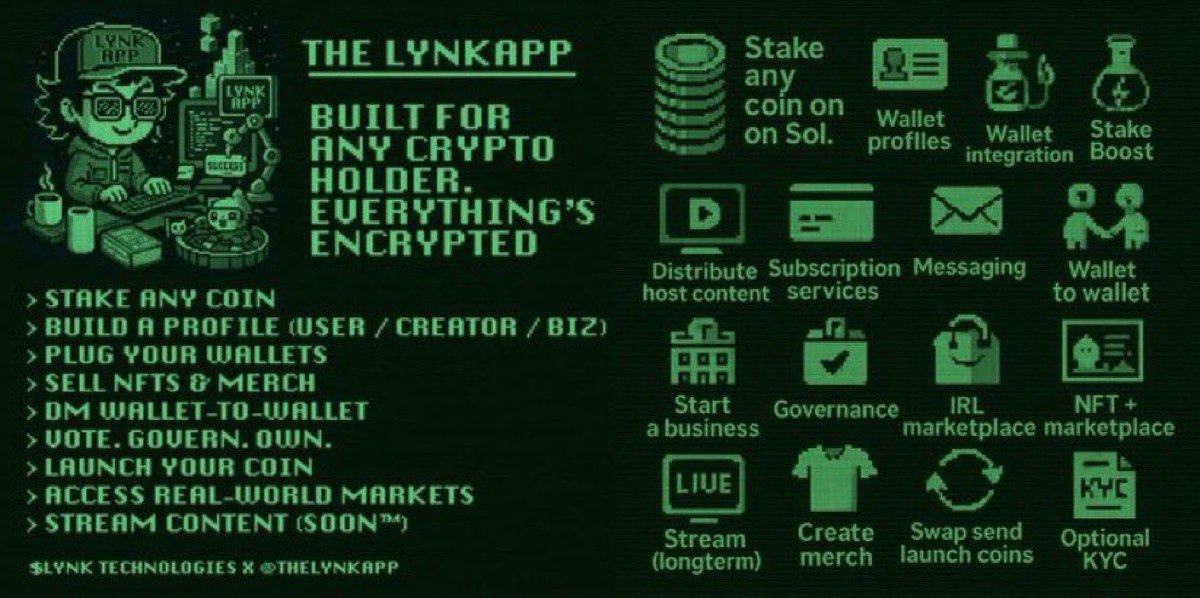 Fernie (@tfern30) on Twitter photo <a href="/LeslieM0tta/">Leslie Motta</a> $LYNK got you <a href="/LeslieM0tta/">Leslie Motta</a>
All you need to know ✅ 🫡
If not, join our spaces more than happy to answer any questions you may have!
<a href="/HOLDLYNK/">LYNK</a> <a href="/thelynkapp/">LYNK App</a>
BfxhMerBkBhRUGn4tX5YrBRqLqN8VjvUXHhU7K9Fpump on Solana <a href="/LeslieM0tta/">Leslie Motta</a> $LYNK got you <a href="/LeslieM0tta/">Leslie Motta</a>
All you need to know ✅ 🫡
If not, join our spaces more than happy to answer any questions you may have!
<a href="/HOLDLYNK/">LYNK</a> <a href="/thelynkapp/">LYNK App</a>
BfxhMerBkBhRUGn4tX5YrBRqLqN8VjvUXHhU7K9Fpump on Solana