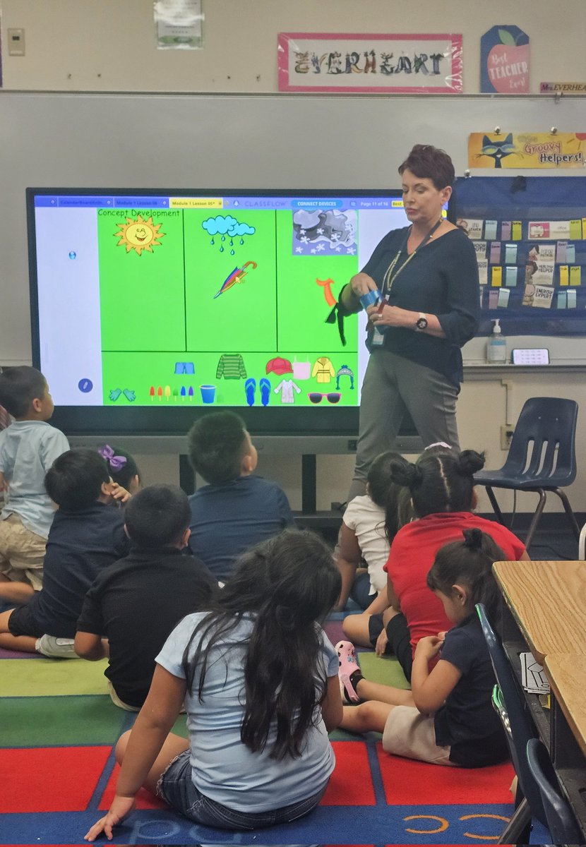 George C. Clarke Elementary School (@gclarkefwisd) on Twitter photo Mrs. Everheart's Kinder class can collect, sort, and organize data into two or three categories! During this lesson, students were able to come demonstrate their learning by interactively sorting the objects on the board. ππ
<a href="/ChristinReeves/">Christin Reeves</a> <a href="/FouseBrenda/">Brenda Fouse</a> <a href="/LeslieEspinal4/">Leslie Espinal</a> Mrs. Everheart's Kinder class can collect, sort, and organize data into two or three categories! During this lesson, students were able to come demonstrate their learning by interactively sorting the objects on the board. ππ
<a href="/ChristinReeves/">Christin Reeves</a> <a href="/FouseBrenda/">Brenda Fouse</a> <a href="/LeslieEspinal4/">Leslie Espinal</a>