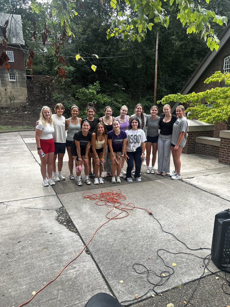 Excited to welcome our class of 2029 to campus! #PrideinthePaw #BuiltTogether <a href="/ChathamU/">Chatham University</a> <a href="/ChathamCougar/">Chatham Athletics</a>