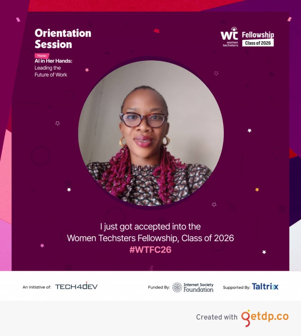 SilverOhale's tweet photo. Day 3 
The Women Techsters Fellowship Orientation was nothing short of transformative. A vision board becomes a constant reminder of where you’re headed and why you started.Consistency, even in small daily actions, is what transforms goal.#WTFC26 #AIForHer #Tech4Dev 
#Day3 https://t.co/Wyd9R1KWpb