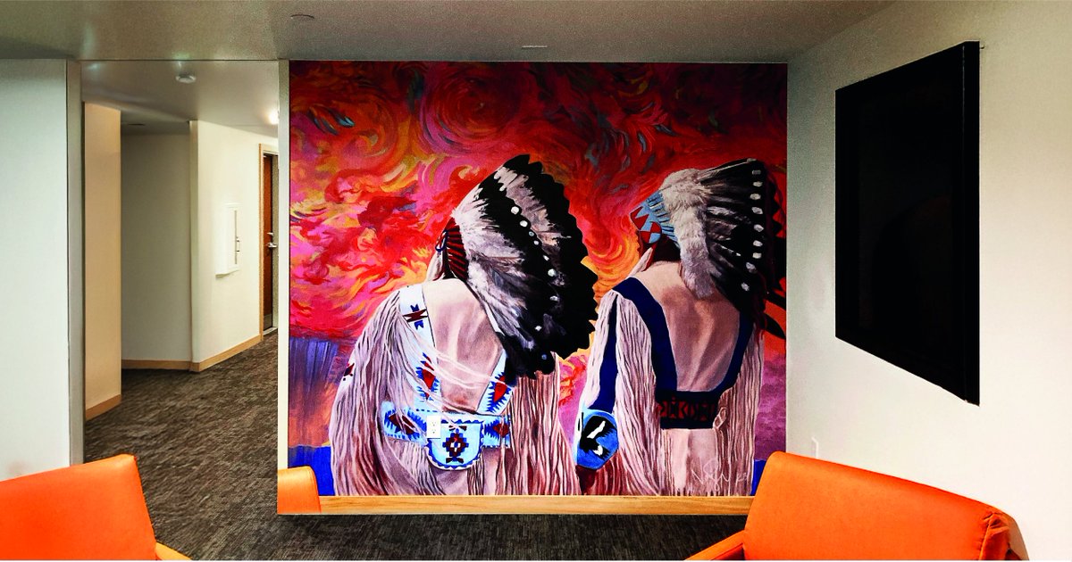 ForgeGraphic's tweet image. A few snapshots from our install at Tistilal Village, a housing site from NAYA and the Portland Housing Bureau.
--
Our team brought these murals to life. Bold, intentional visuals for shared community spaces.
#printlife
#largeformatprint
#wallgraphics
#WeDoItAll