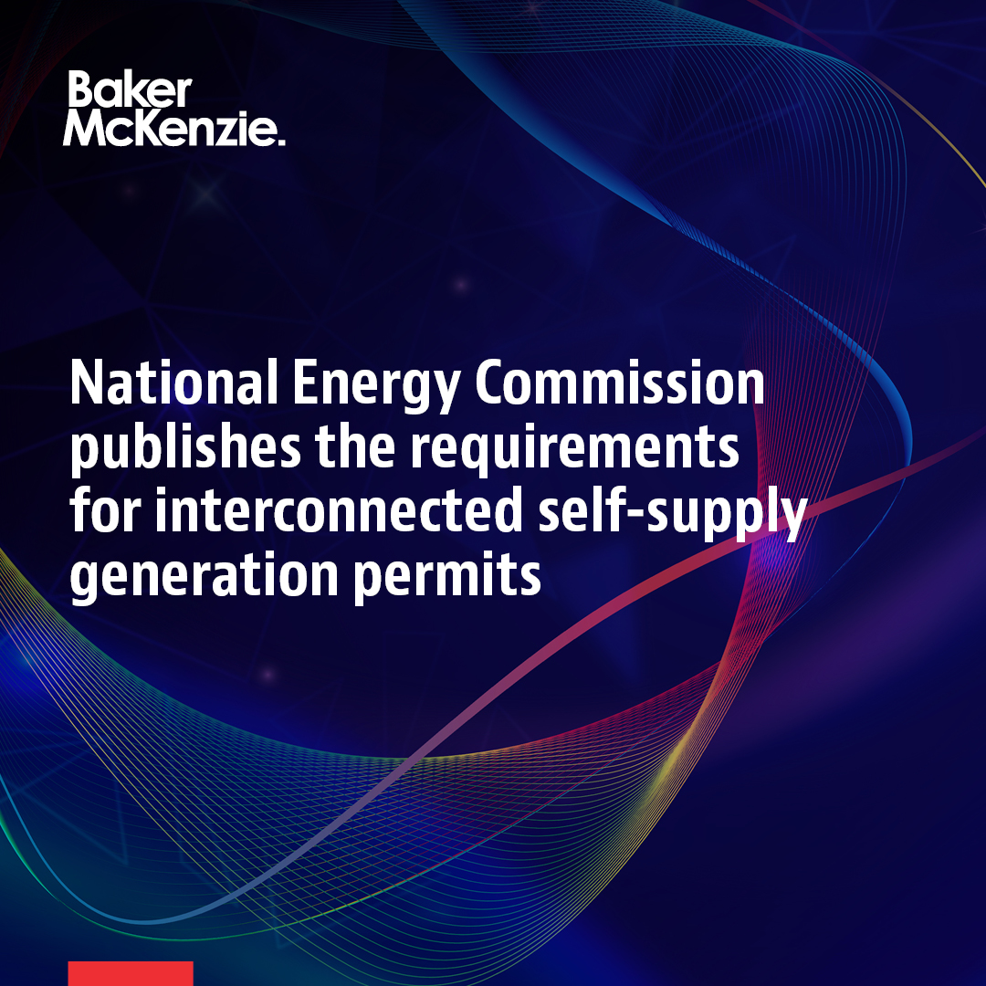 En esta alerta, nuestros expertos analizan los requisitos para obtener el permiso de generación para autoconsumo interconectado, publicados por la Comisión Nacional de Energía.

🔗 bit.ly/BMMCAEAI