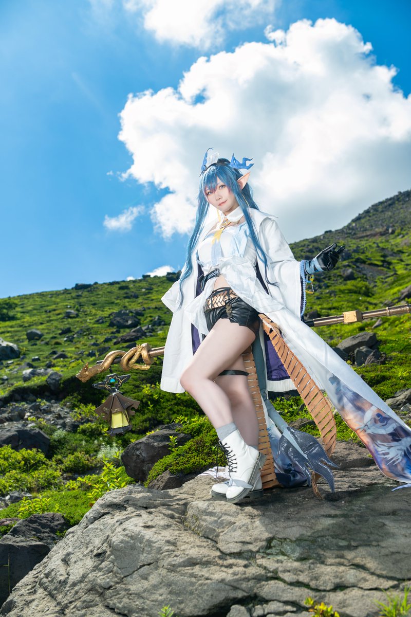 【cosplay/コスプレ】
アークナイツ-明日方舟-
▶︎リィン　-令-

📷<a href="/fken69/">fken</a> 
#夜々Cos🍶