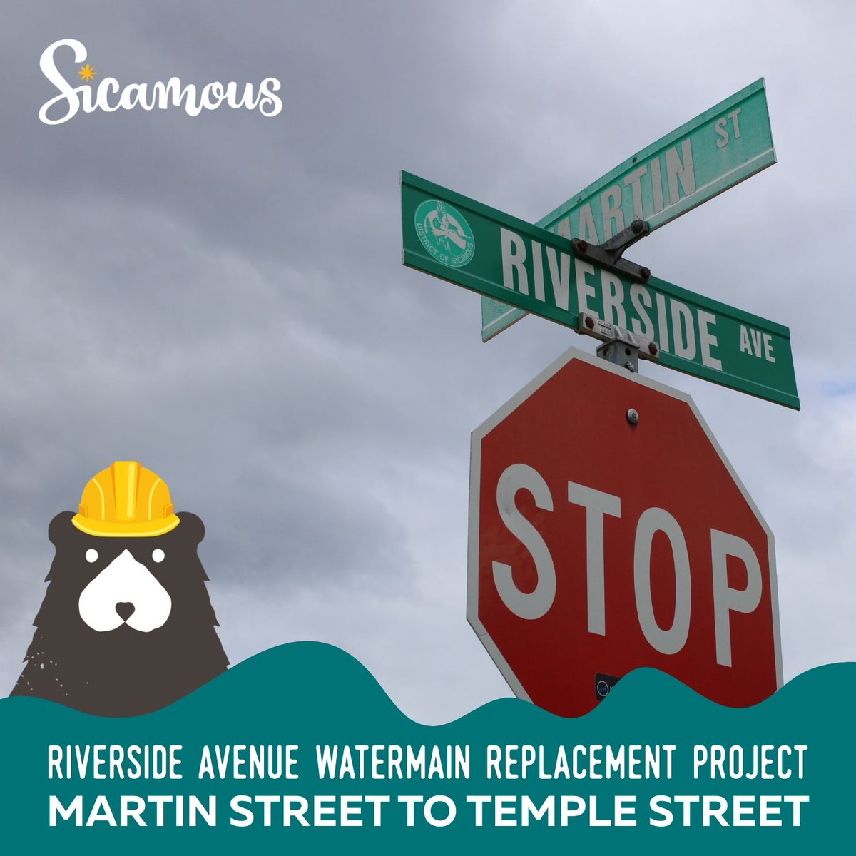 This next phase of the Riverside Avenue watermain replacement will replace 270 metres of waterline, sidewalk and roadway between Martin Street and Temple Street.🚧 Activity will start on August 28, and you'll see construction after Labour Day.📆
Read more: ow.ly/Wmev50WJ6Mg