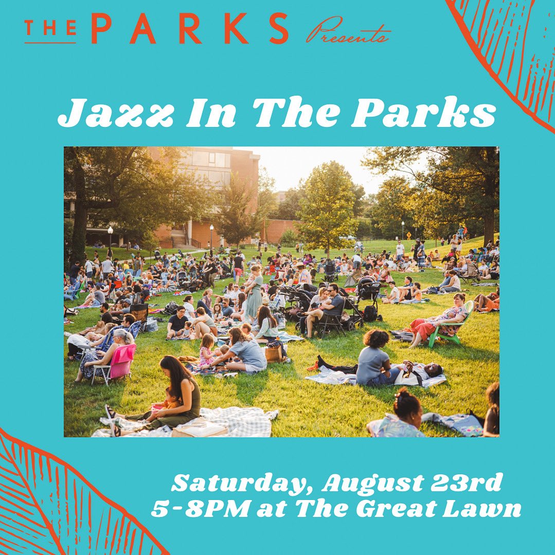 Ready to Jazz It Up this Saturday? 🎶
Just a few more days until Jazz in The Parks lands on the Great Lawn at The Parks at Walter Reed — this Saturday, August 23, from 5 PM to 8 PM!☀️

FREE &amp; RSVP✨ eventbrite.com/e/jazz-in-the-…