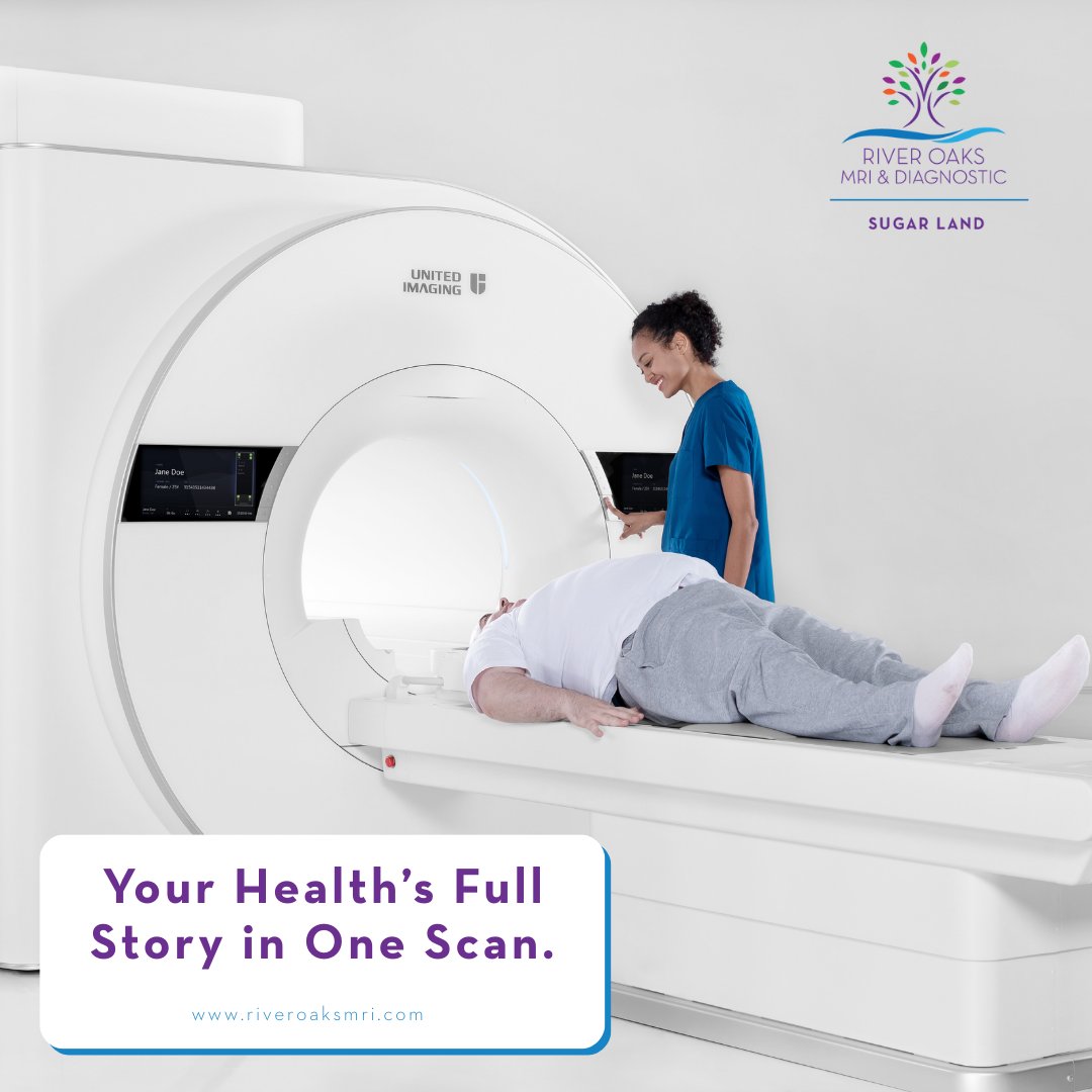 RiverOaksMRI's tweet image. Your body tells a story—make sure you know every chapter. 🩻✨
At Riveroaks MRI &amp;amp; Diagnostic, our Full Body Scan detects hidden conditions early, giving you clarity, control &amp;amp; peace of mind. 💙

📞 281-453-2055 | 🌐 riveroaksmri.com

#FullBodyScan #EarlyDetection