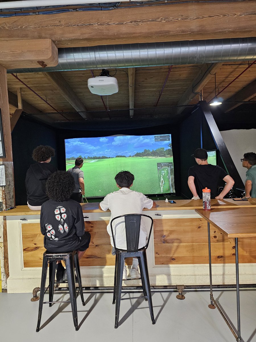 Scenes from Tuesday “Around The World of The Red &amp; Gray”. Girls Soccer &amp; Fall Golf skill building in their own way. One brick at a time. Catch the feeling! Plan to be in the stands! #AllHailtoTheRedandGray
