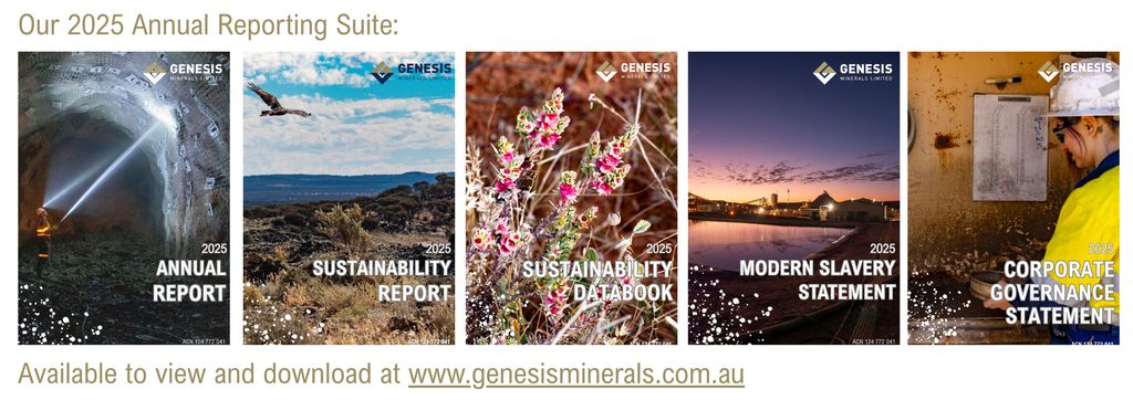 ✨ TODAY'S ASX NEWS ✨ 

We are pleased to advise the release of our FY2025 Annual Reporting Suite today. 

Abundant free cashflow and +4Moz Reserve sets up Genesis for exceptional growth and outperformance - buff.ly/S4R0Lfa 

$GMD