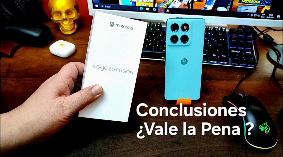 Después de un mes con el Motorola #Edge60Fusión te cuento mi experiencia.  Lo tenes contame como te fue a vos . <a href="/motorola_AR/">Motorola Argentina</a>
youtu.be/Vvu6VPHleCs?si…