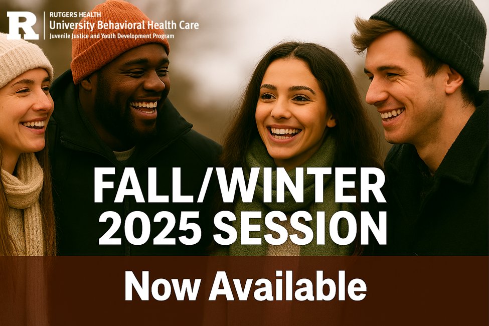 RU_juvjustice's tweet photo. REGISTRATION IS OPEN!!! We're pleased to offer the Fall/Winter 2025 Session schedule for the Juvenile Justice and Youth Development Certificate Program. New electives and our classic core courses are available!!! Follow the link for more information: https://t.co/bikw8h4m76 https://t.co/pFsMf0i20O