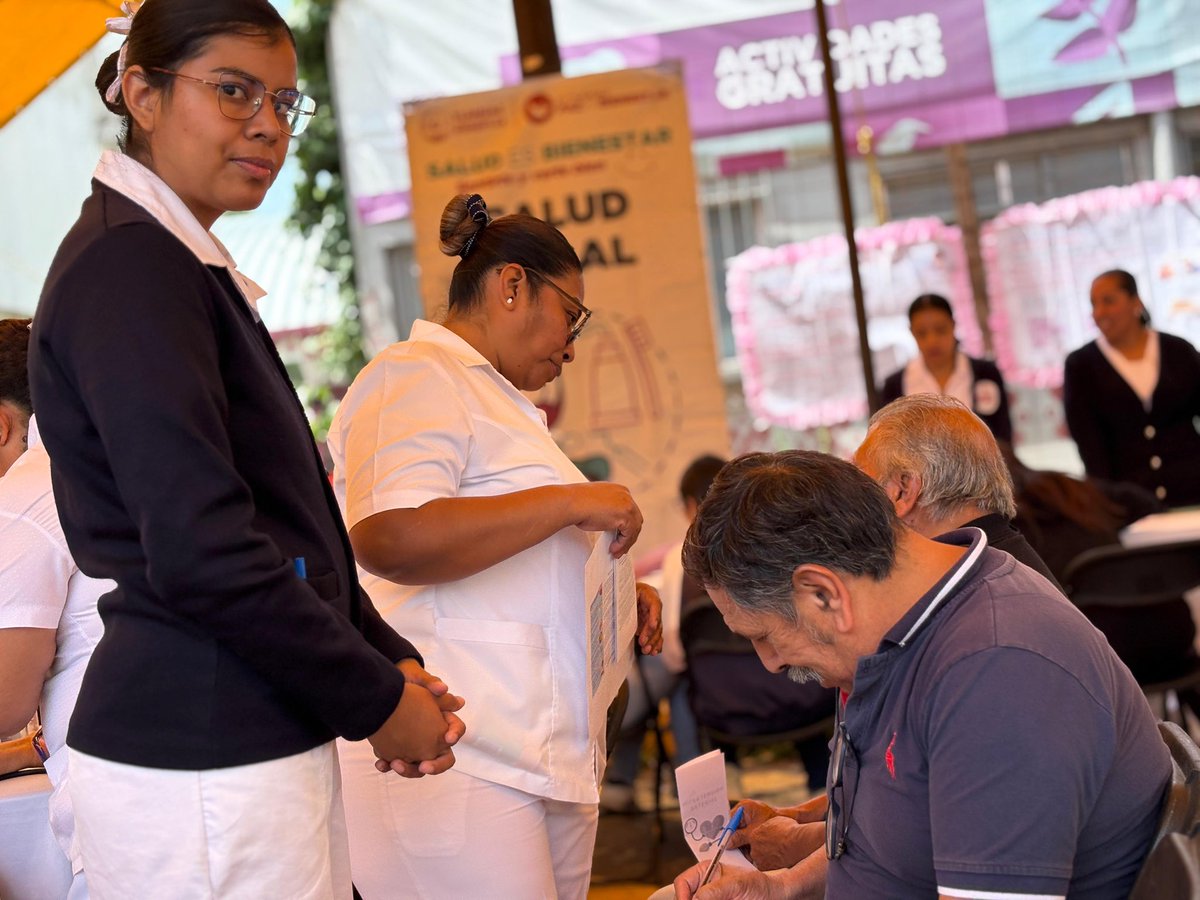 En la #Zapotitla realizamos jornada 'Miércoles por la Salud', acercando servicios médicos gratuitos para ti y tu familia.👨‍👩‍👧‍👦 ✨🩺

Porque tu bienestar es nuestra prioridad 💜, seguimos trabajando para que en #Tláhuac todas y todos tengamos acceso a la salud y al cuidado integral.
